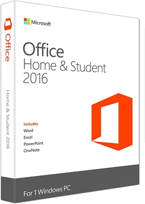 Miicrosoft Office Home and Student 2016 - 32/64-bit