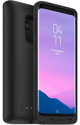 Mophie 401001476 juice pack - Qi Wireless Charging Battery Case - Made For Samsung Galaxy S9 - Black