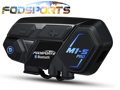 Fodsports M1-S Pro Helmet intercom Headset Motorcycle Waterproof Intercom