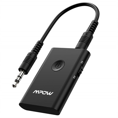 Mpow StreamBot Pro Wireless Bluetooth 4.2 Transmitter and Receiver, Multi Pairing Supported