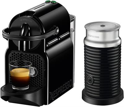 Nespresso Inissia Coffee Machine with Aeroccino by DeLonghi