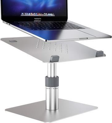 Newaner Swivel Laptop Stand Adjustable Aluminum Laptop Riser, Multi-Height 360°Rotation Notebook Stand Desktop Holder Compatible with MacBook Air Pro,iPad, HP, Samsung, Lenovo, Dell XPS(10-15")
