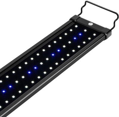 NICREW LED Aquarium Light, Fish Tank Light with Blue and White LEDs, 25W, Fits Aquariums 100cm in Le
