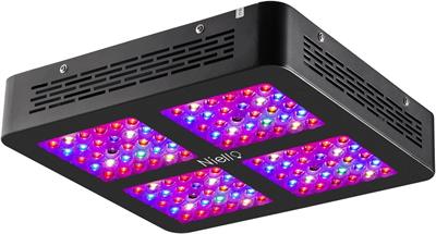 Niello LED Grow Light 600W Optical Series Infrared UV Full Spectrum with Vegetables and Flowers(120 LEDs)