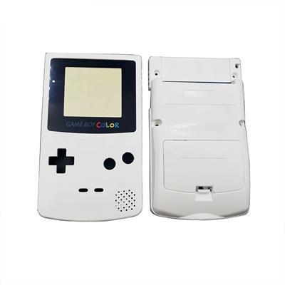 Nintendo Game Boy Housing Shell Case White Color Full Set Replacement GBC Handheld Console, Outer Enclosure
