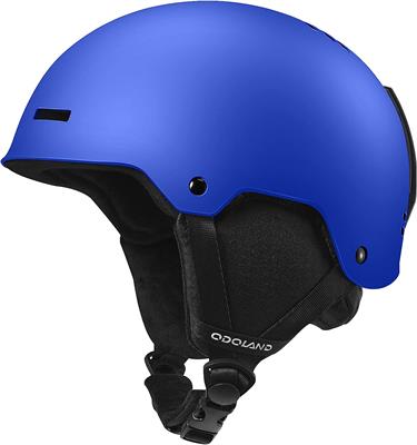 Odoland Ski Helmet, Snowboard Helmet for Men, Women and Youth, Safety Certificated Snow Helmet (Medium)