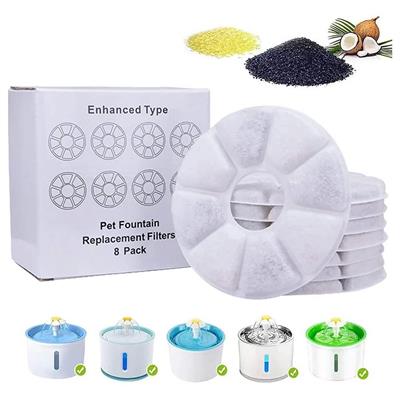 Pet Fountain Replacement Filter Cotton Fountain Filters 8pcs