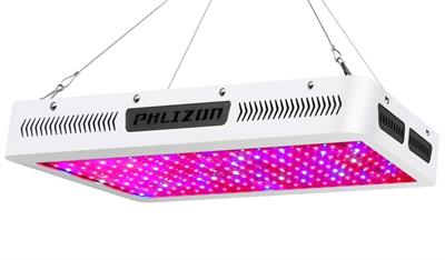 Phlizon LED Grow Light 2000W Full Spectrum Dual Chips Lamp for Indoor Plants