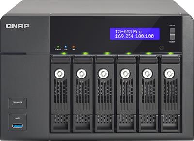 QNAP NAS 6-Bay Network Storage TS-653-PRO (Brand NewWithout Box) 