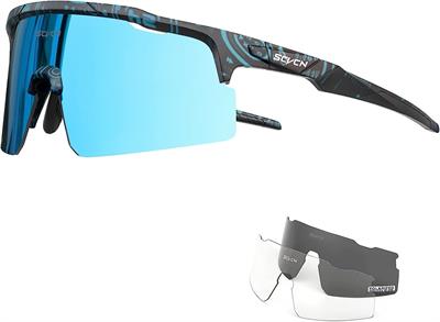 SCVCN Polarized Cycling Glasses For Men and Women