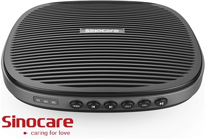 Sinocare Black Noise Machine, Sound Therapy with 20 Natural Sounds for Sleeping Relaxing Soothing