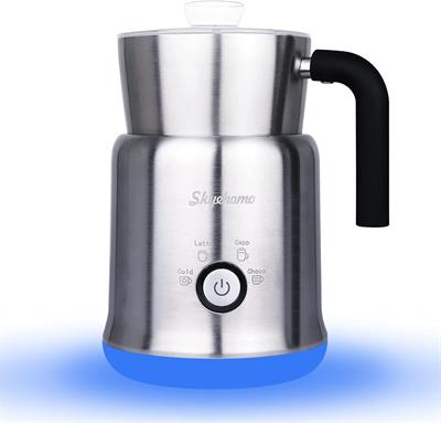Skyehomo Milk Frother, 24oz Electric Milk Steamer Detachable Jug Automatic Milk Frother