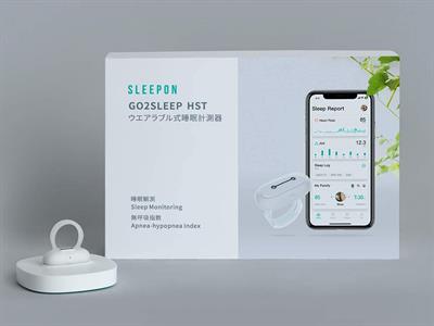 SLEEPON GO2SLEEP Smart Blood Oxygen Heart Rate Monitor Wearable Ring Fitness Bracelet AI Powered Home Sleep Device