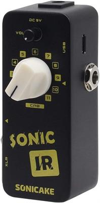 SONICAKE IR Pedal Speaker Cabinet Simulator Impulse Response Loader Guitar Bass Effects Pedal Sonic IR
