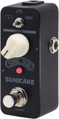 SONICAKE Looper Guitar Effects Pedal Sonic Dub Looper Storable Loop Station Recording Looping Guitar Bass Effects Pedal