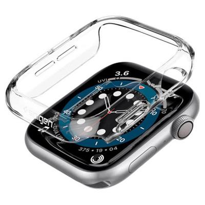 Spigen Thin Fit Compatible with Apple Watch Case for 44mm Series 6/SE/5/4 - Black