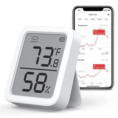 SwitchBot Smart Thermometer Hygrometer Bluetooth Indoor Humidity Meter