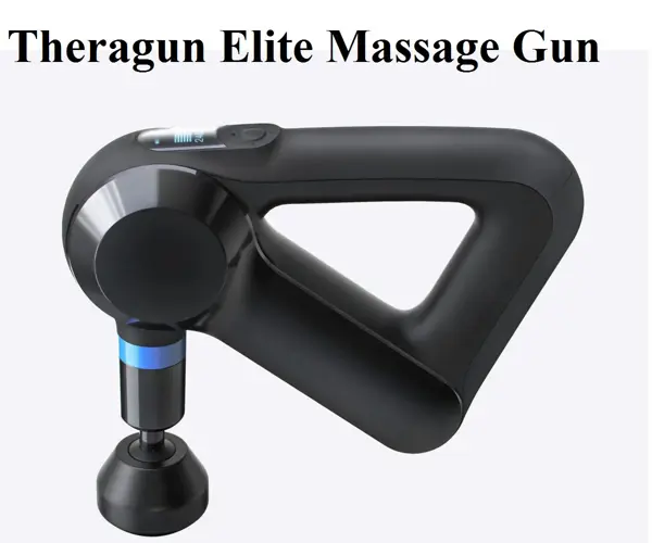 TheraGun Elite Gun Massager 4th Generation Bluetooth Percussive Therapy Deep Tissue Muscle Treatment Massage Gun (Company Refurbished)