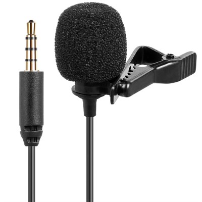 Lavalier Mini Omnidirectional Condenser Microphone For Android Smartphones & Iphone