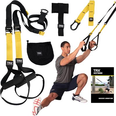 TRX All-in-One Suspension Training System for Weight Training Cardio, Cross-Training & Resistance Training, Full-Body Workouts Includes Indoor & Outdoor Anchor System