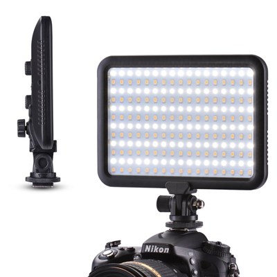Tycka Dimmable 204 Led Studio Photography Light 1300LM 3200K - 5600K with battery and charger