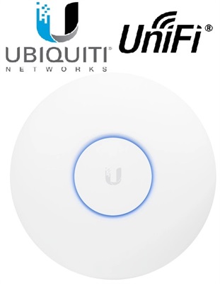 Ubiquiti Networks UniFi UAP-AC-PRO Wifi AP Access Point 3dBi, 22dBm, 450Mbps, 3x3 @ 2. 4GHz & 3dBi, 22dBm, 1300Mbps, 3x3 @ 5GHz, 2xGigabit, 122m
