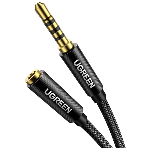 UGREEN 3.5mm Aux Extension Cable Male to Female Audio Cable Headphone Extension Stereo 3.5mm jack Aux Extender (2 Meter)