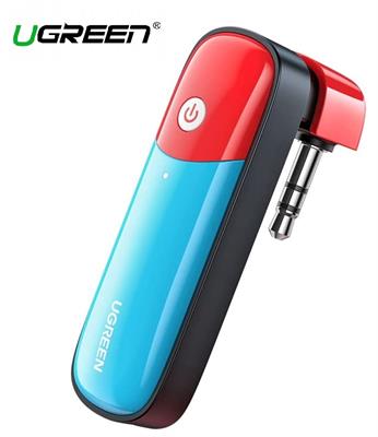 Ugreen Bluetooth 5.0 Transmitter Compatible for Nintendo Switch Switch Lite 3.5mm Audio Adapter with APTX Low Latency Supports Wireless Bluetooth Headphones and Speakers