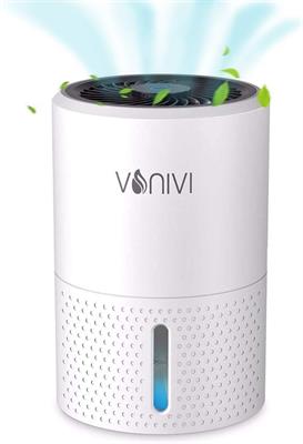 Vonivi Dehumidifier for Home Damp 900ml Portable Small Electric Dehumidifier