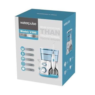 Waterpulse Dental Flosser Oral Irrigator 800ml 10 Modes V300