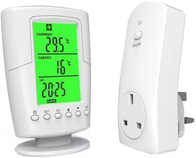 Programmable Wireless Thermostat Temperature Control Socket TS-2000