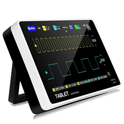 YEAPOOK ADS1013D Handheld Digital Tablet oscilloscope Portable Storage Oscilloscope Kit with 2 Channels, 100Mhz Bandwidth, 1GSa/s Sampling Rate 7" TFT LCD Touch Screen