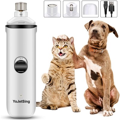 YoJetSing Dog Nail Grinders Rechargeable Electric Pet Nail Trimmer