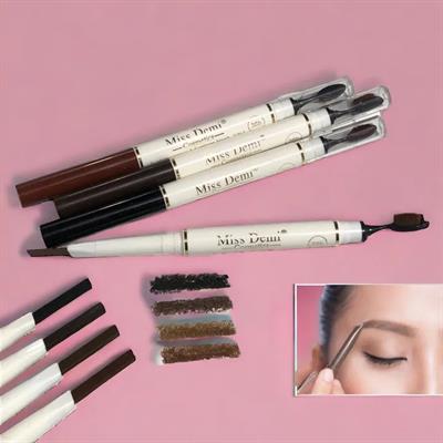 MISS DEMI Twist Eyebrow Pencil With Brush Long Lasting- 4 Colors Available