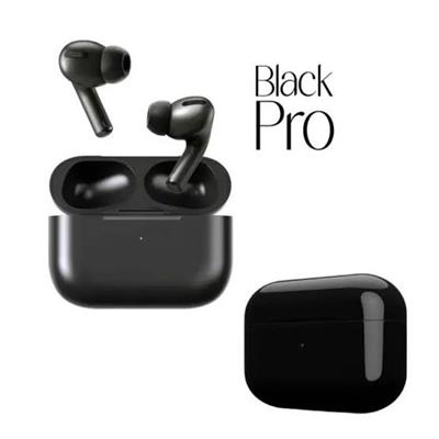 AirPods_Pro Black First Genaration Wireless Earbuds Bluetooth 5.0 Compatible with IOS and Android Both, Extra Ear-Buds, Pop-Up Feature (Black or White both)
