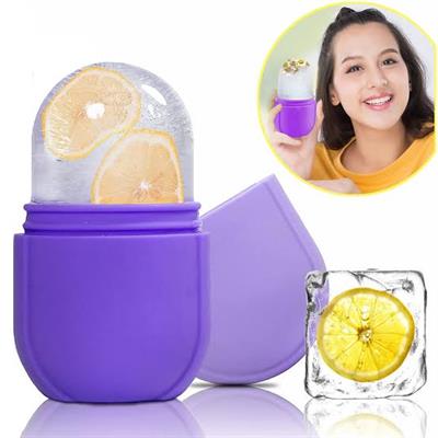 Silicone Ice Face Roller Mold Comfortable to Grip Skin Care Beauty Ice Face Roller Mold