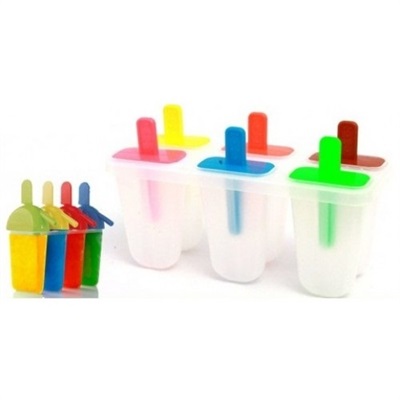 Pack Of 6 Ice-cream mold Ice cream Lolly Maker 