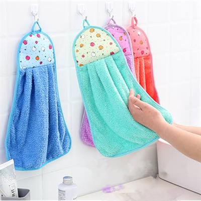 Super Absorbent Hanging Towel for Kitchen and Bathroom