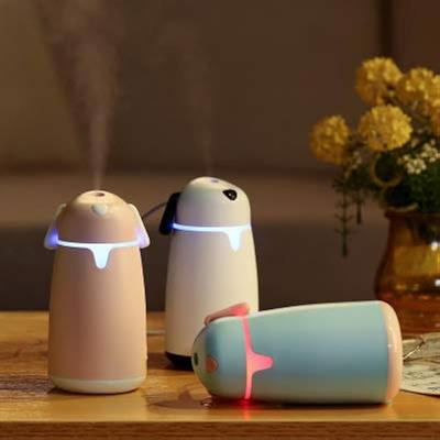 USB Cute Dog Air Humidifier 150ml Capacity