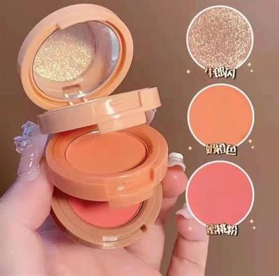 3 In 1 Highlighter & Blusher ( Hudamoji )