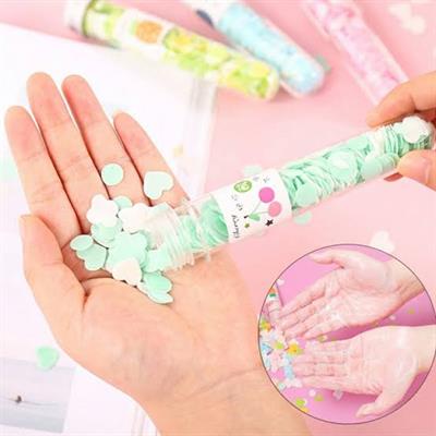 Disposable Mini Flower Soap Paper - Tube Shape Bottle Paper Soap For Travel