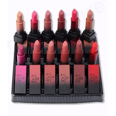 Huda Beauty Matte Lipstick Set (12 Pcs): Variety of Shades: Includes a range of 12 different shades,