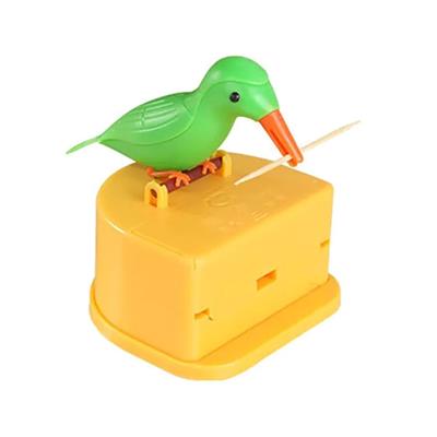 Toothpick Dispenser Bird Automatic Bird Toothpick Box Toothpick Holder