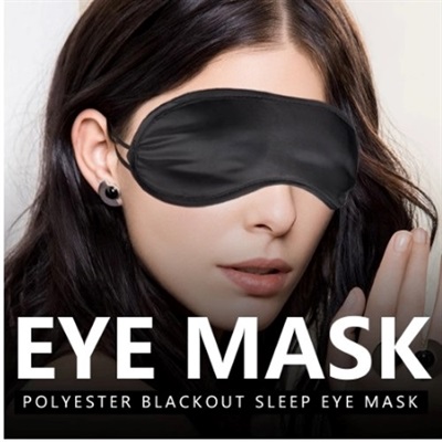 1 Pcs Sleeping Eye Mask Eye Cover- Black