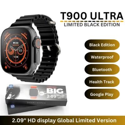 T900 ultra Smart Watch Big HD Full Touch Screen Black Bluetooth Calling men for women Premium Quality