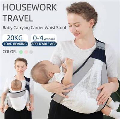 Adjustable Newborn Baby Carrier Sling Wrap Breathable Backpack Shoulder Strap for baby feeding