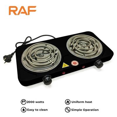 Electric Stove ( double ) & Hot Plate Cooker R.8020B – Uniform Heating 2000W