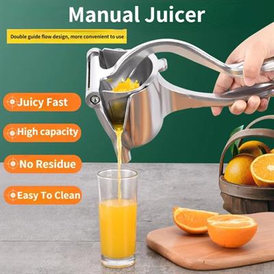 Stainless Steel Hand Squeeze Fruit Juice Manual Juice Machine Orange Lemon Smoothie Citrus Juicer Press Fruit Machine


