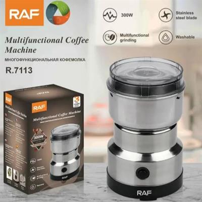 RAF Mini Electric Grinder - Coffee Grinder - Spice Grinder Pepper & Dry and Garam Masala Grinder Machine - Stainless Steel - Original 330W - Kitchen Accessories