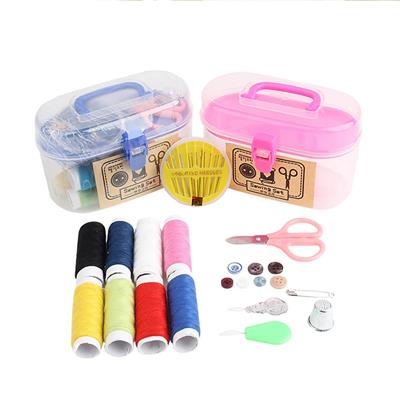 Mini Sewing Box Set Household Portable Premium Mini Tool Sewing Thread Multi-function Sewing Kit for Home Travel